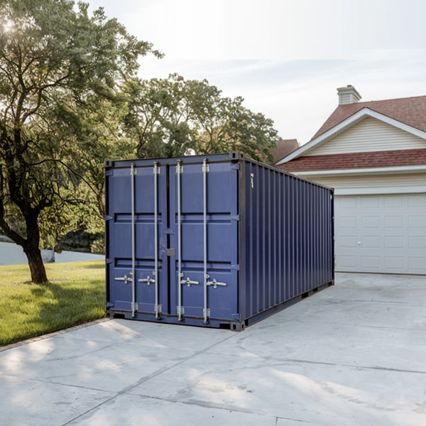 there are minimal restrictions on what you can store in our residential storage containers, as long as it is legal and non-hazardous